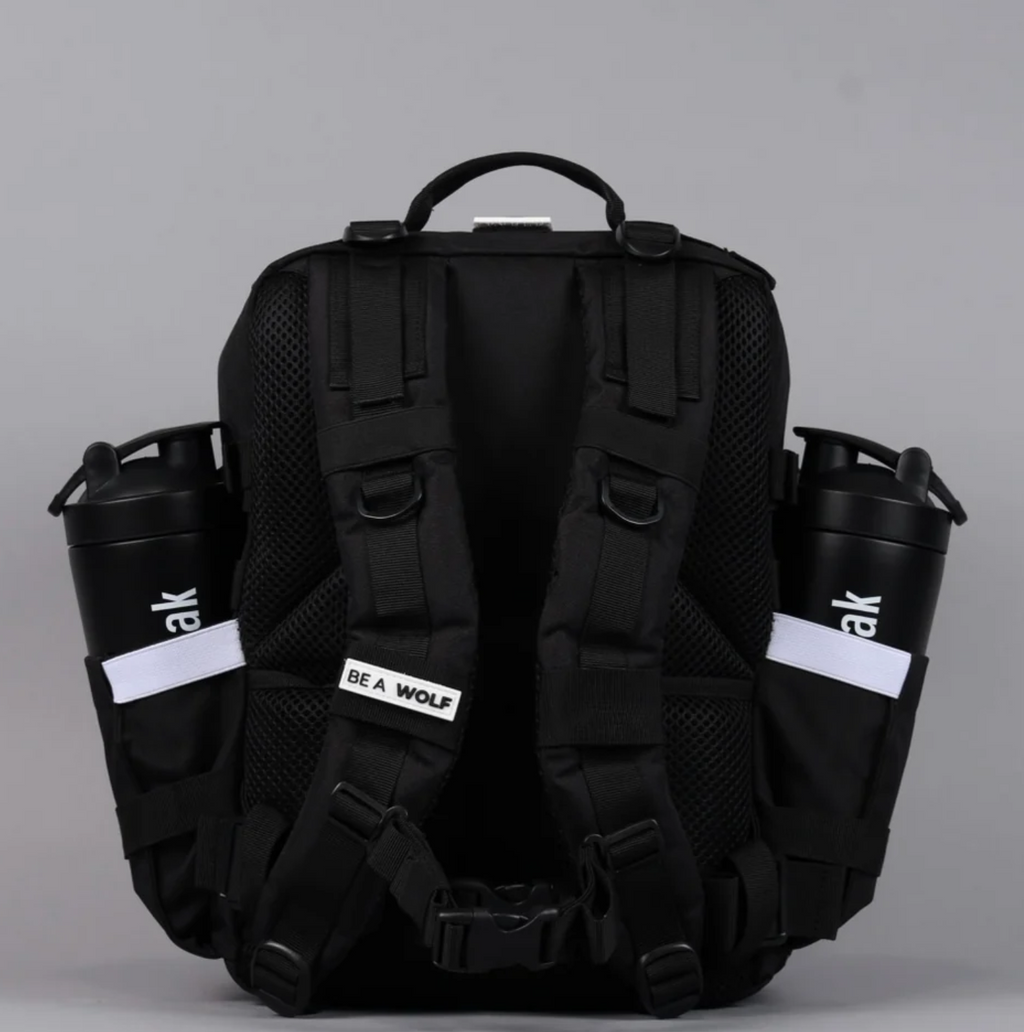 25L Backpack Alpha Black with White Accents